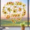 Sunflower Window Cling Spring Decoration Supply Summer window sticker Sunflower window decals Fall Window Decor Autumn clings Holiday Birthday Party Decorating a bedroom, nursery, or living room